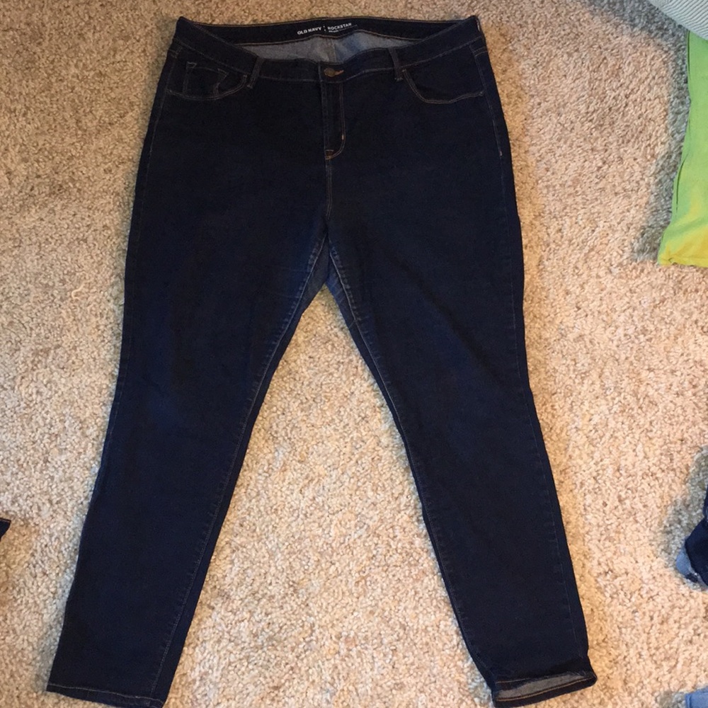 Old Navy rockstar skinny jeans